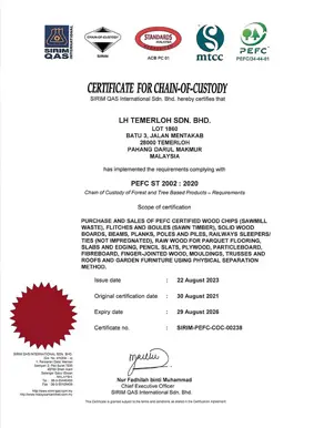 PEFC Certification